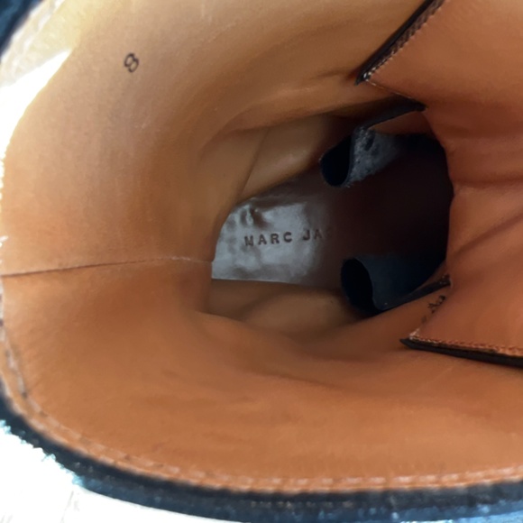 New Marc Jacobs men’s black combat boot size 8 - Picture 5 of 10